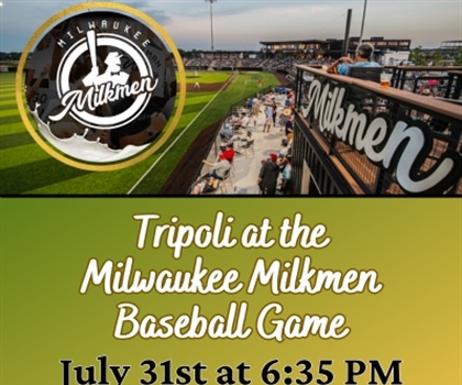Tripoli Milkmen Baseball Game - Click Here for Details
