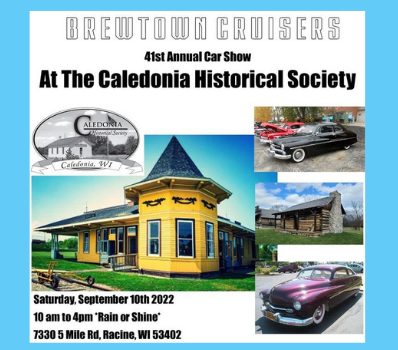 Brewtown Cruisers 41st Annual Car Show - Click Here for Details