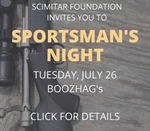 Sportsman's Night at Boozhag's - Click Here for Details