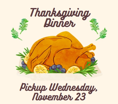 Thanksgiving Dinner Takeout - Click For Details