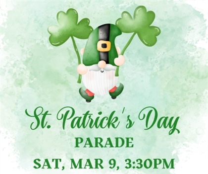 St. Patrick's Day Parade - Click Here for Details