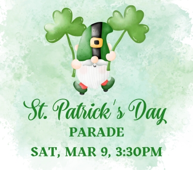 St. Patrick's Day Parade - Click Here for Details