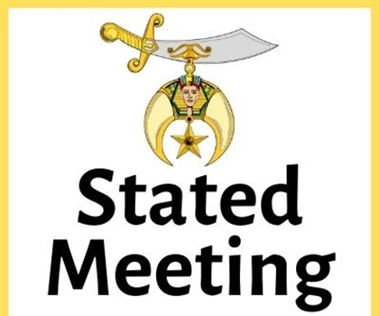 Stated Meeting - Click Here for Details