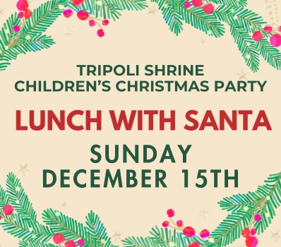 Lunch With Santa - Click Here for Details