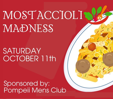 Mostaccioli Madness - Click Here for Details