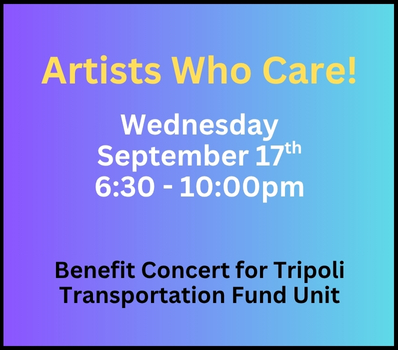 Artists Who Care Concert - Click Here for Details