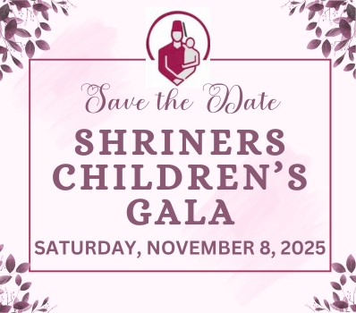 Shriners Children's Gala - Click Here for Details
